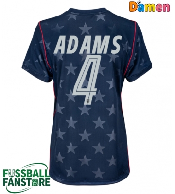 Vereinigte Staaten Tyler Adams #4 Replik Auswärtstrikot Damen WM 2026 Kurzarm